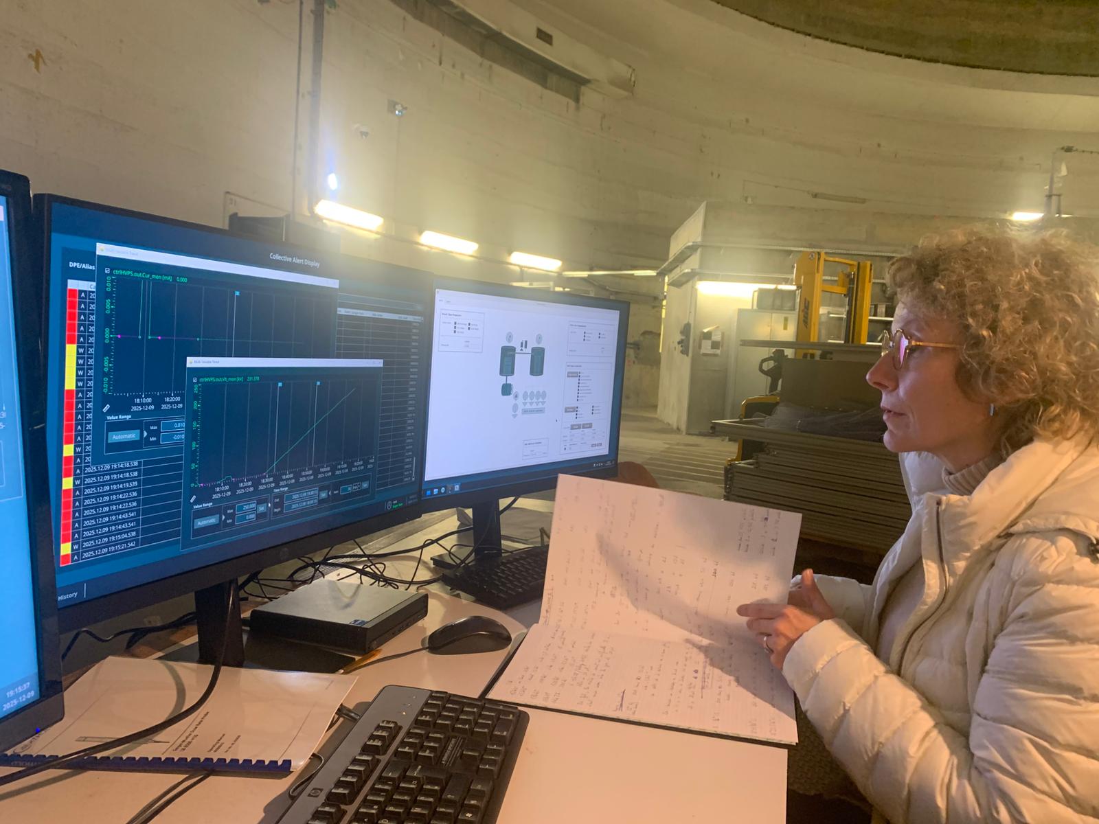 M. Baylac at work